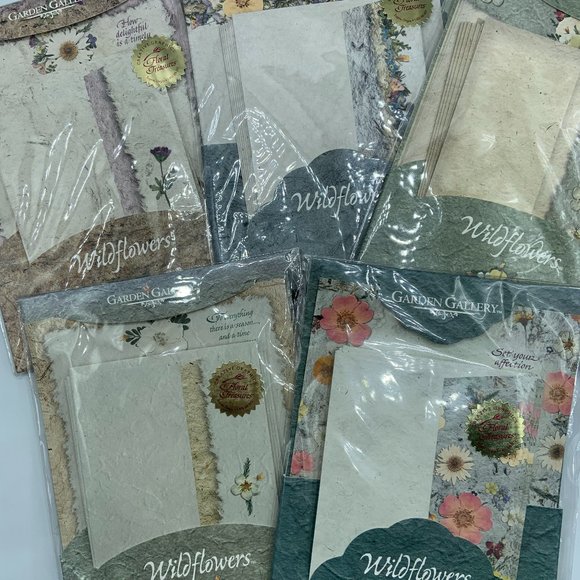 NWT - Inspirational Floral Stationery - Set of 5 packs - Picture 1 of 2